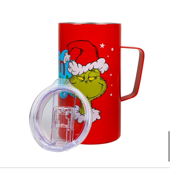Dr.Seuss The Grinch Feelin Grinchy Travel Mug - Picture 3 of 5